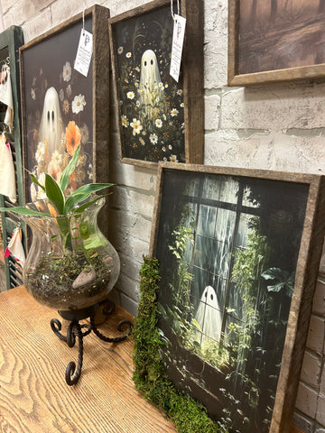 Greenhouse Ghost 2 Wood Sign